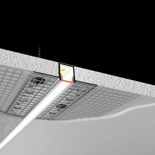 HIDE10C4 plus topmet profile wall ceiling plaster in 1