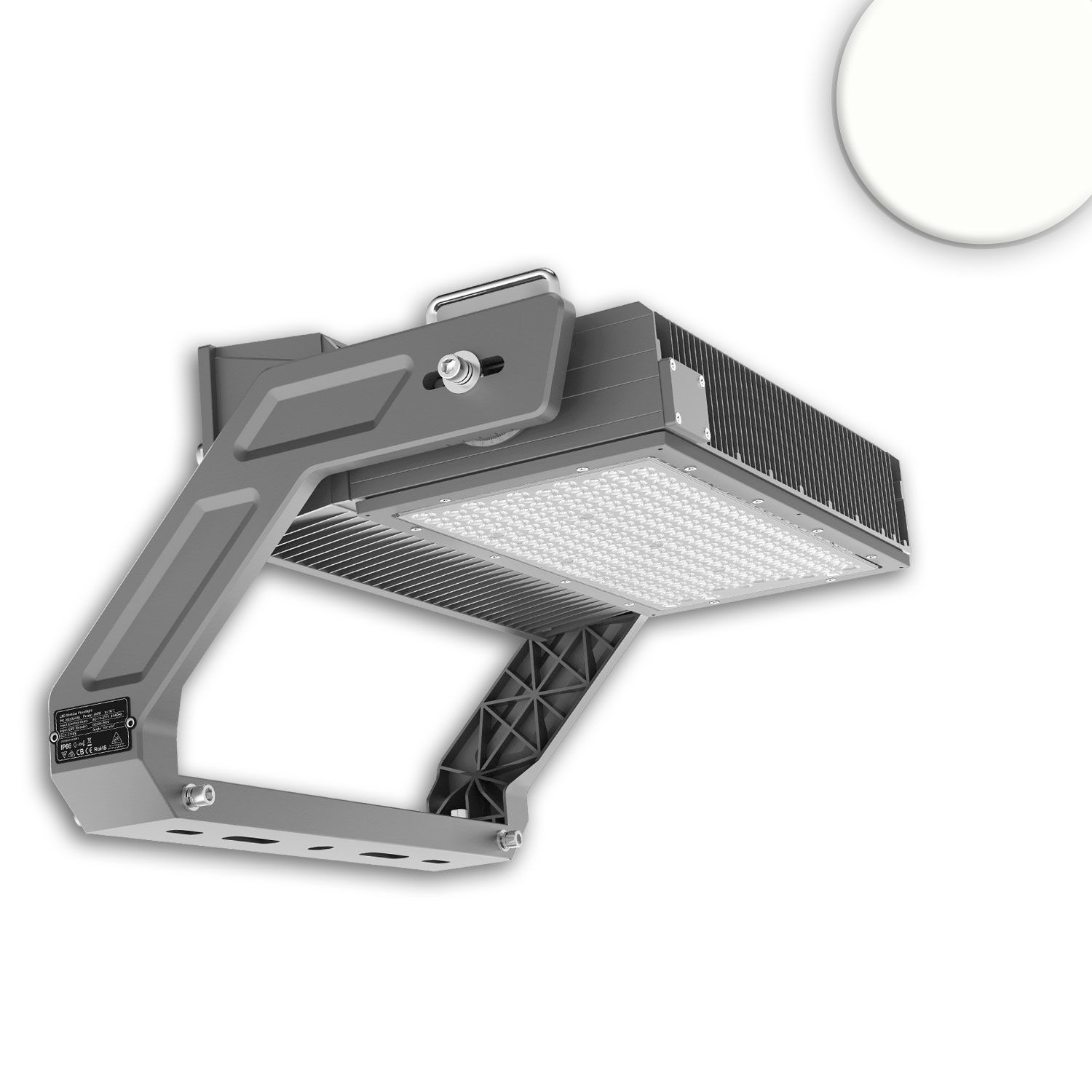 LED Floodlight system LW 500W 70 000lm 130x25° DALI dimmable 4000K IP66