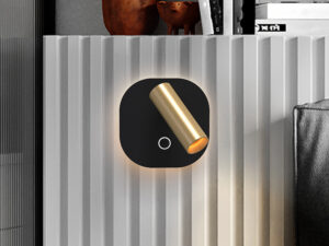 Bedside lamp BIBLOS LED - BLACK/GOLD