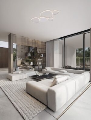 ALTUS ceiling lamp LED 48W 3200K 2743lm 90cm white