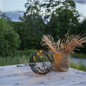 Light Chain Extra System LED 35mm wire ball, black