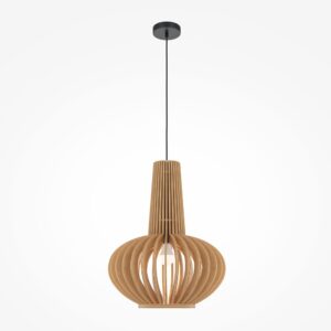 Pendant lamp ROOTS 35cm E27, plywood