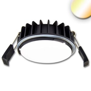 LED recessed spotlight Sys-90 12W Tunable White 2300-6000K,Push or DALI DT8 dimmable (excl. cover)