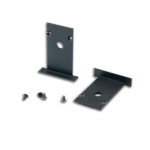 Track48 endcaps for recessed rail 2pcs, black