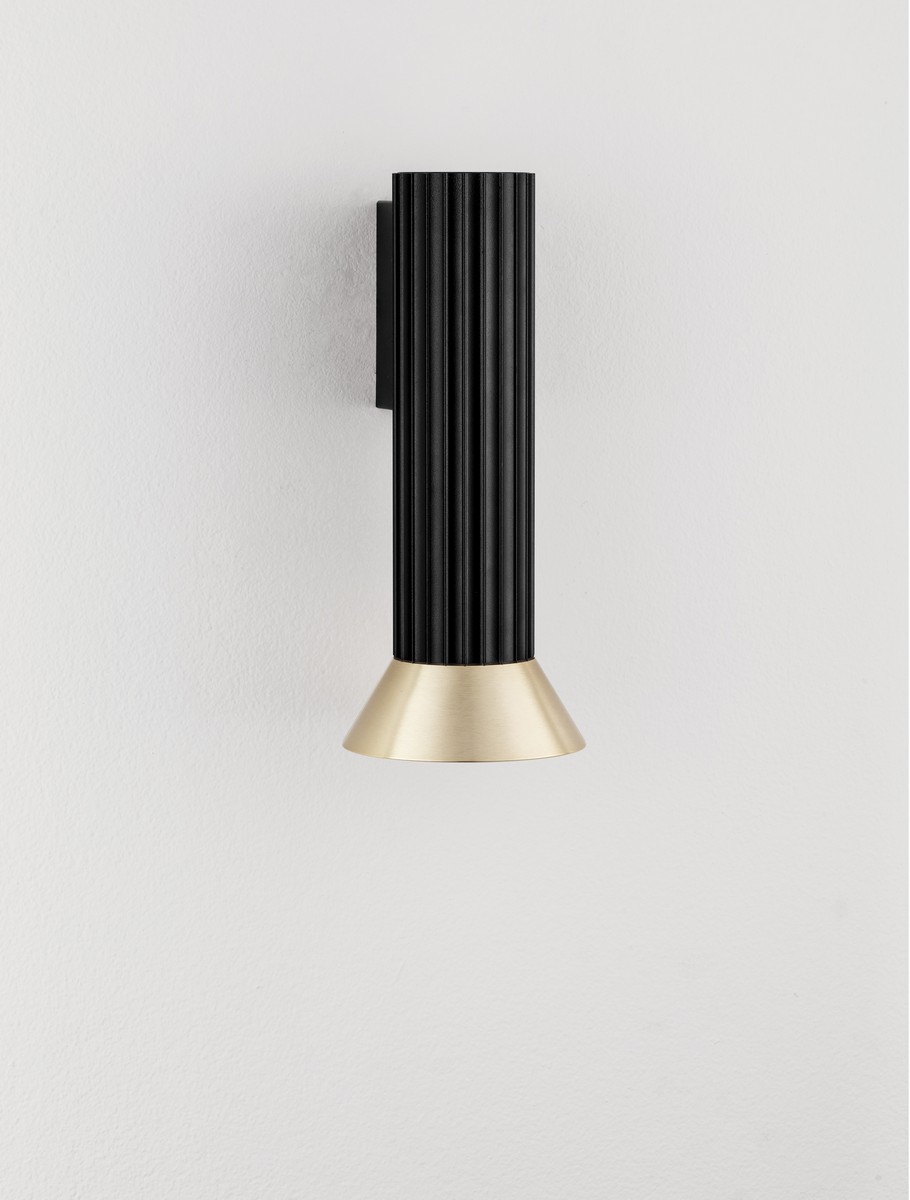 LUVIA wall lamp GU10 lamp Black, Gold - Image 3