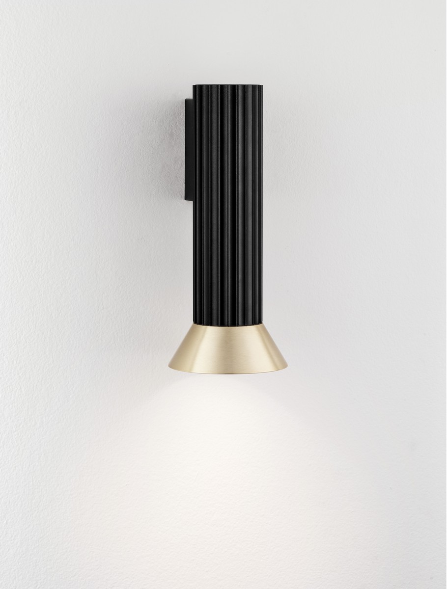 LUVIA wall lamp GU10 lamp Black, Gold - Image 4