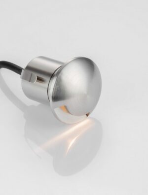 LED inground light KEM 1SIDE 62mm IP67 2W 10° 7lm Stainless steel 110-240V