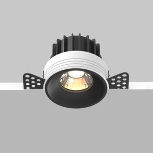 Downlight Roundz 3000K 12W 50° 830lm trimless Black