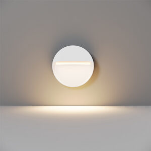 IP54 Wall lamp MANE 12x3cm 3W 3000K 100lm white round