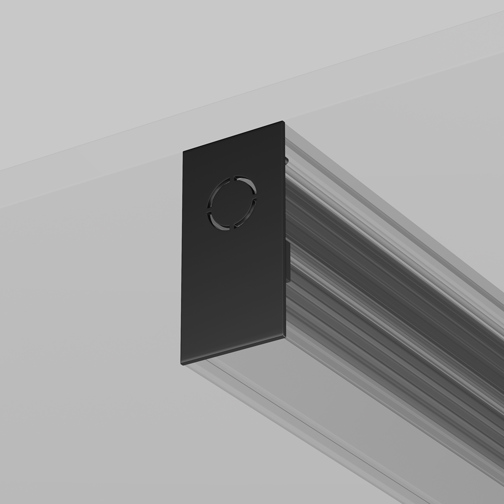 Endcaps for surface Exility magnetic track black - Image 2