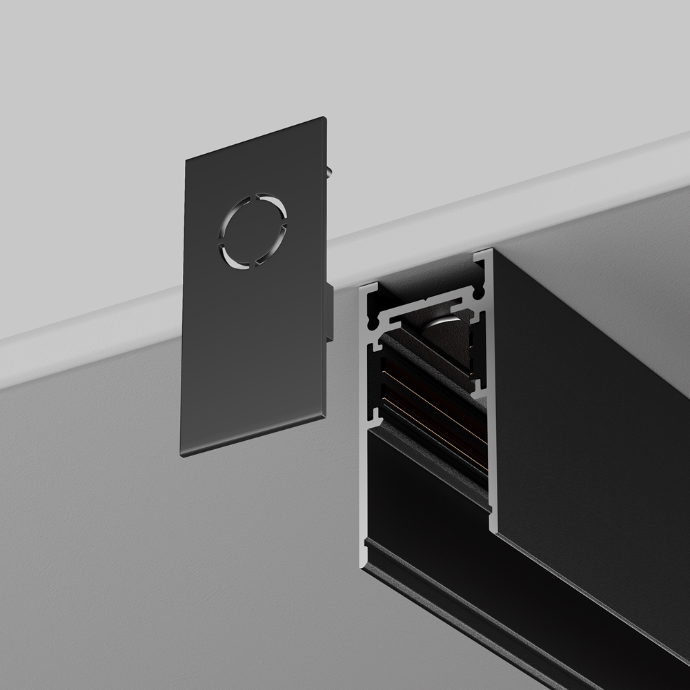 Endcaps for surface Exility magnetic track black - Image 3