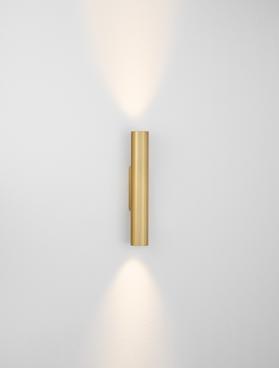 Wall lamp Riveta LED 6W 3000K 444lm up-down Gold - Image 4