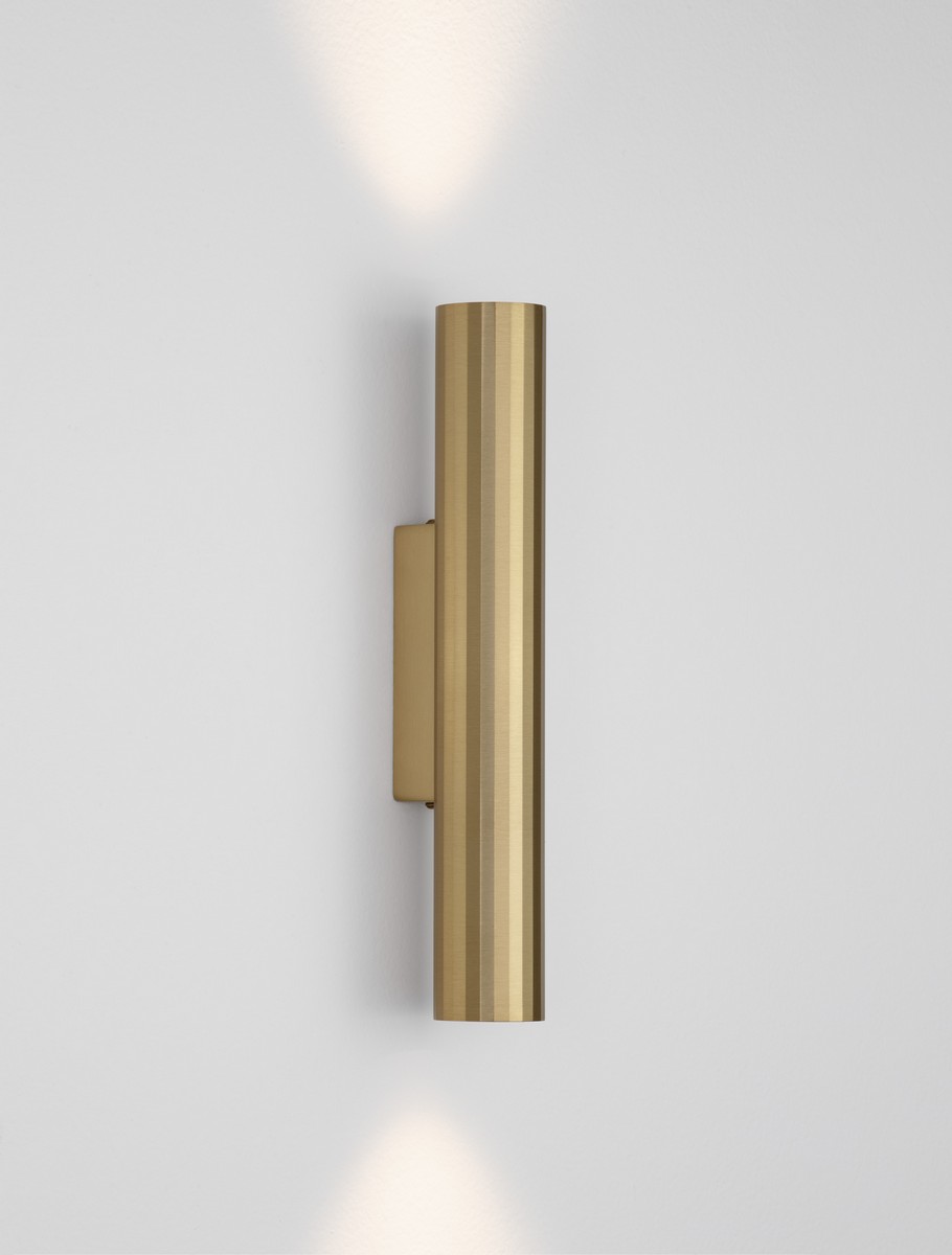 Wall lamp Riveta LED 6W 3000K 444lm up-down Gold - Image 5