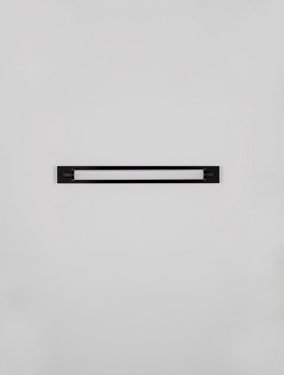 FASKO 80cm IP44 LED 16W 3000K 1019lm black bathroom/mirror wall lamp - Image 4