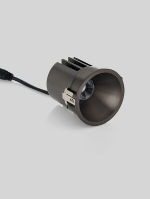 SANCO LED 10W 3000K 36° 775lm CRI90 Grey recessed lamp