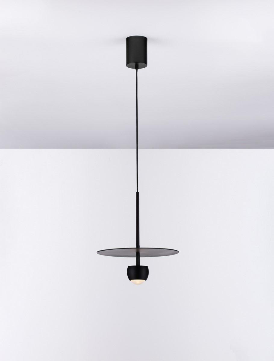EDEM LED 8W 3000K 590lm 30cm Black pendant - Image 4