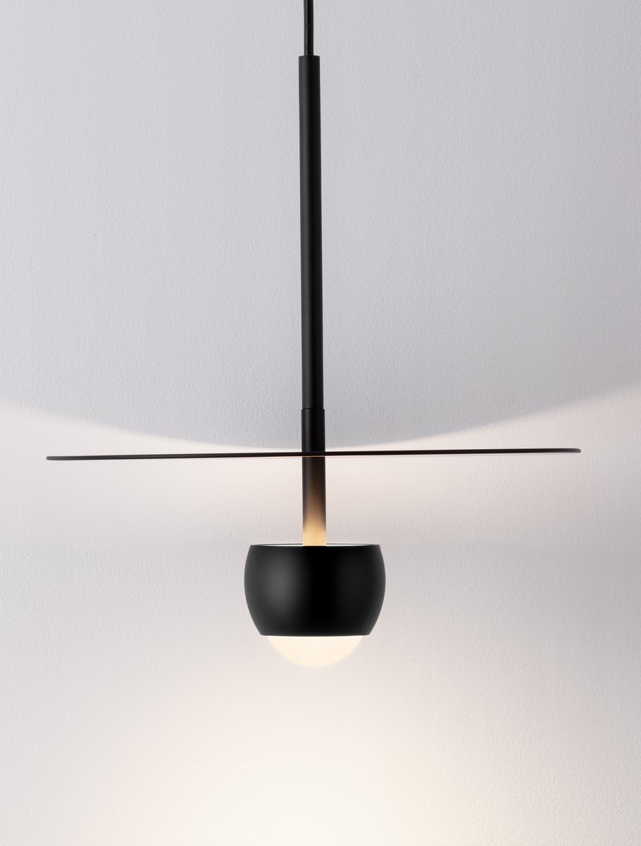 EDEM LED 8W 3000K 590lm 30cm Black pendant - Image 6